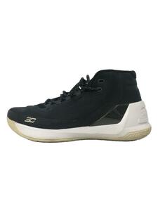 UNDER ARMOUR◆ハイカットスニーカー/27.5cm/BLK/1269279-006