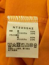 THE NORTH FACE◆Tシャツ/M/コットン/ORN/無地/NT32004Z/半袖/カットソー/オレンジ/胸ロゴ_画像5