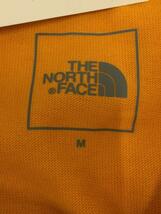 THE NORTH FACE◆Tシャツ/M/コットン/ORN/無地/NT32004Z/半袖/カットソー/オレンジ/胸ロゴ_画像4