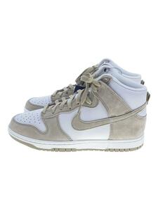 NIKE◆DUNK HIGH RETRO PRM_ダンク HIGH レトロ プレミアム/26cm/WHT