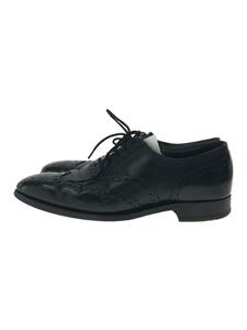 CROCKETT&JONES◆ドレスシューズ/UK7/BLK/レザー/K33780