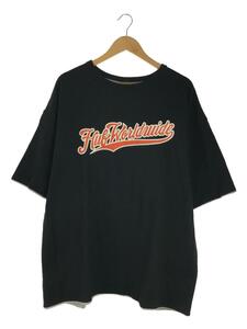 HUF◆Tシャツ/XL/コットン/BLK/無地/リバーシブル