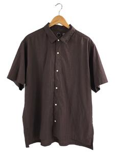 山と道 U.L. HIKE & BACKPACKING SHOP◆bamboo shirt/半袖シャツ/XL/レーヨン/BRW