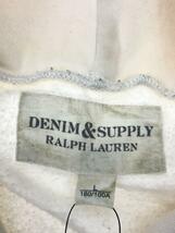 Denim & Supply Ralph Lauren◆パーカー/フーディー/L/プリント/コットン/IVO_画像3