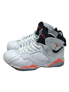 NIKE◆AIR JORDAN 7 RETRO/WHITE INFRARED/27cm/WHT/CU9307-160