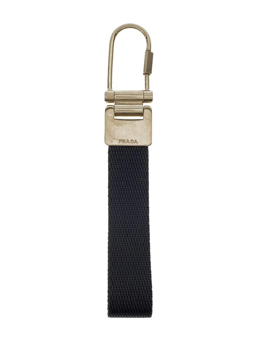 PRADA◆キーホルダー/-/BLK/レディース