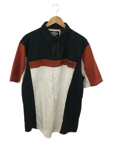 HARLEY DAVIDSON◆SHITRT-PERF FAST DRY/半袖シャツ/XL/ポリエステル/BLK/96413-18VM