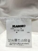 X-LARGE◆長袖Tシャツ/M/コットン/WHT/無地/011911058_画像4
