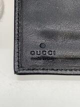 GUCCI◆カードケース/レザー/BLK/メンズ/30046・0416/パスケース_画像3