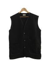 23ss/pipng vest/Nomat/ベスト/3/リネン/ブラック/ノマット_画像1