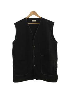 23ss/pipng vest/Nomat/ベスト/3/リネン/ブラック/ノマット