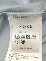 YOKE◆Tシャツ/1/コットン/ブルー/YK23SS0486CS/ヨーク_画像4