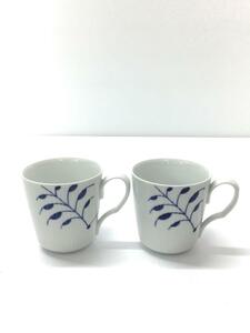 ROYAL COPENHAGEN◆カップ&ソーサー/2点セット/WHT/1017331