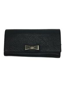 kate spade new york◆3つ折り財布/レザー/BLK/PWRU3989