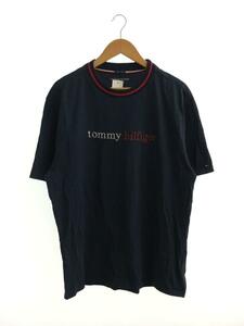 TOMMY HILFIGER◆Tシャツ/L/コットン/ネイビー/UM0UM01784/トミーヒルフィガー