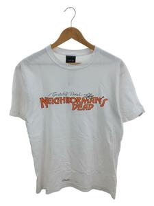 NEIGHBORHOOD◆ネイバーフッド/Tシャツ/M/コットン/ホワイト/neighbormans dead/03/ルード/プリント