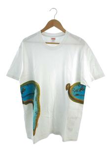 Supreme◆19SS/The Persistence of memory Tee/L/コットン/WHT/プリント