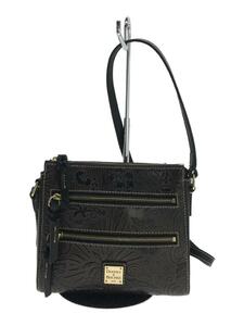 Dooney & Bourke◆ショルダーバッグ/レザー/BLK