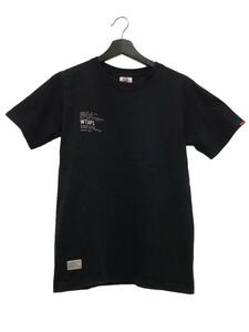 BULL Ink.◆Tシャツ/S/コットン/BLK/無地