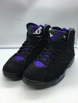 NIKE◆AIR JORDAN 7 RETRO/エアジョーダンレトロ/ブラック/304775-053/26.5cm/BLK/_画像2