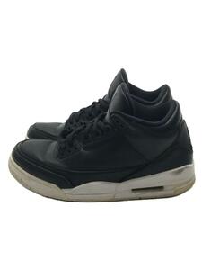 NIKE◆AIR JORDAN 3 RETRO/エアジョーダンレトロ/ブラック/136064-020/27cm/BLK