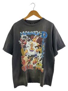 SAINT MICHAEL◆Tシャツ/XL/コットン/GRY/ccSAINT Mxxxxxx /ワンピースコラボ/2023秋冬