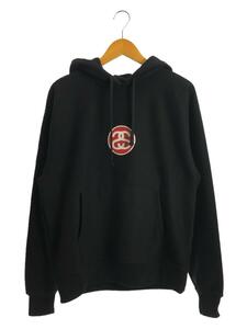 STUSSY◆パーカー/M/コットン/ブラック/SS-LINK/ステューシー