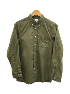 THE NORTH FACE◆SOM QD OX SHIRT/BD長袖シャツ/M/ポリエステル/カーキ/NR11761