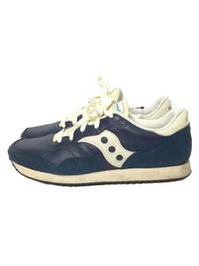 SAUCONY◆DXN TRAINER CL/ローカットスニーカー/US9/ブルー/レザー/S70358-1