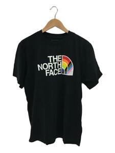 THE NORTH FACE◆Tシャツ/M/コットン/BLK/プリント/NF0A5J9HJK3