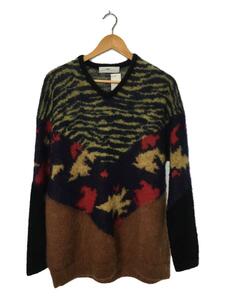 TOGA VIRILIS TOGA ARCHIVES◆MOHAIR ANIMAL JACQUARD KNIT/セーター(厚手)/46/アニマル/TV92-XN303