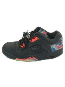 NIKE◆AIR JORDAN 5 RETRO LOW CNY/エアジョーダンレトロロー/ブラック/840475-060/2