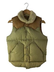 Rocky Mountain Featherbed* down vest /36/ nylon /BEG/ plain /450-442-02/ Christie the best 