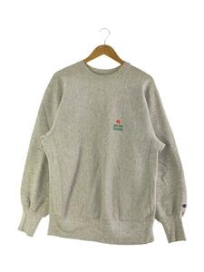 Champion◆90s/USA製/REVERSE WEAVE/スウェット/XL/コットン/GRY