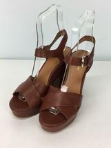 kate spade new york◆サンダル/SIZE:71/2/BRW_画像2