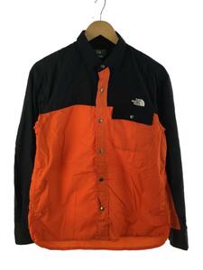 THE NORTH FACE◆L/S NUPTSE SHIRT_ロングスリーブヌプシシャツ/S/ナイロン/ORN