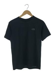 THE NORTH FACE◆square logo photo TEE/Tシャツ/コットン/ブラック/S/NT32272