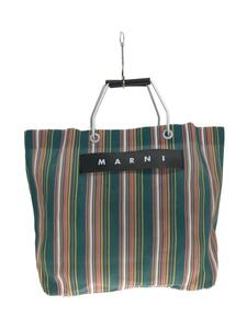 MARNI◆マーケットトートバッグ/-/GRN