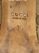 GUCCI◆GGキャンバス/パンプス/36/BRW/キャンバス/260036_画像5