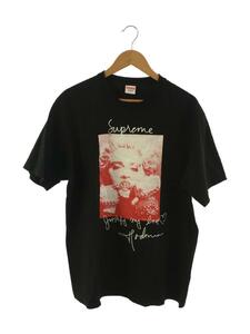 Supreme◆Tシャツ/L/コットン/BLK/マドンナ/18aw