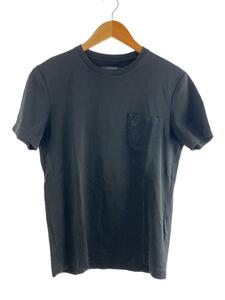 LOUIS VUITTON◆Tシャツ/S/コットン/BLK/胸ポケット/RM201Q CMS H6Y45W