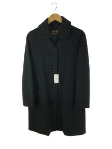 Traditional Weatherwear◆ステンカラーコート/36/ウール/BLK/112C-7721C