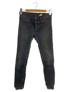 MINEDENIM◆サイズ6/S.SLIM STR 5POCKET/スキニーパンツ/デニム/ブラック/FPK107-91-292-0