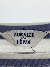 AURALEE◆×IENA/バスクワイドカットソー/4/コットン/ネイビー/A21AB01IE_画像3