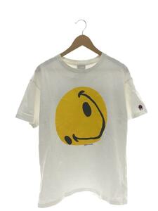 READYMADE◆21SS COLLAPSED FACE T-SHIRT/シャツ/M/コットン/RE-CO-WH-00-00-143