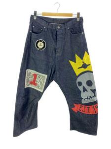 Vivienne Westwood MAN◆PATCH&SKULL/パッチ&スカルデニムパンツ/48/デニム/IDG/VW-V1-72732