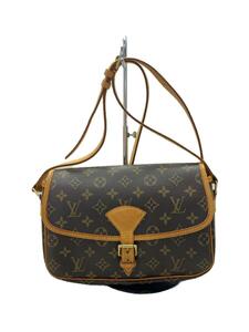 LOUIS VUITTON◆ソローニュ_モノグラム・キャンバス_BRW/PVC/BRW