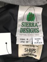 SIERRA DESIGNS◆SHIPS別注/ビッグシルエット マウンテンパーカ/M/65-35クロス/GRY/114-03-0972_画像3