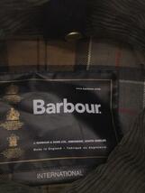 Barbour◆00s/A7 INTERNATIONAL JACKET/インターナショナルジャケット/32/ワックスコットン/BLK_画像3