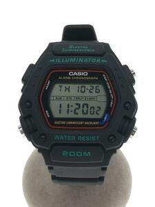 CASIO◆クォーツ腕時計/デジタル/ラバー/DW-290